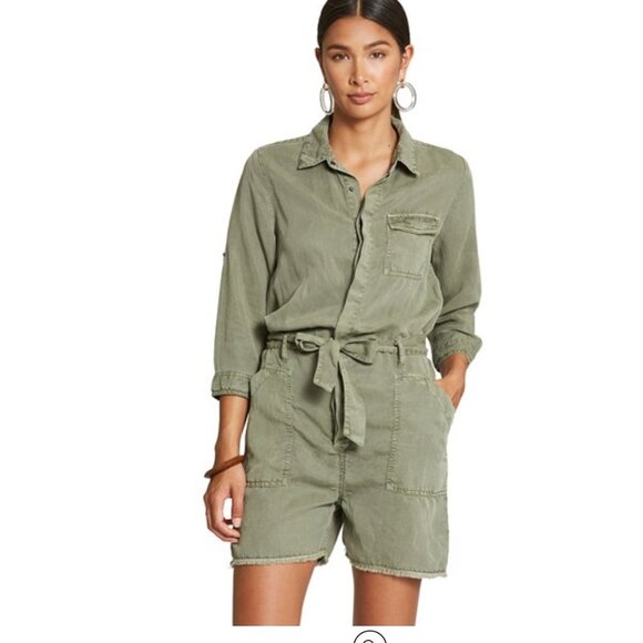 Anthropologie Dear John Devon Utility Romper Size XS - Picture 4 of 11